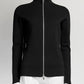 Prada Black Sweater with Zipper 40