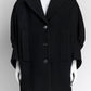 Prada Black Wool Coat 42