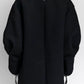 Prada Black Wool Coat 42