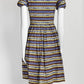 Prada Boat Neck Printed Midi Dress 38