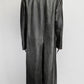 Prada Brown Leather Coat IT 40