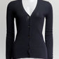 Prada Dark Grey Cardigan IT 40