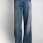 Prada Denim Jeans with Logo at back Pocket 28