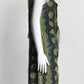 Prada Green Patterned Sleeveless Dress 40