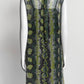 Prada Green Patterned Sleeveless Dress 40