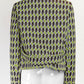 Prada Green Printed Knit Blazer 40