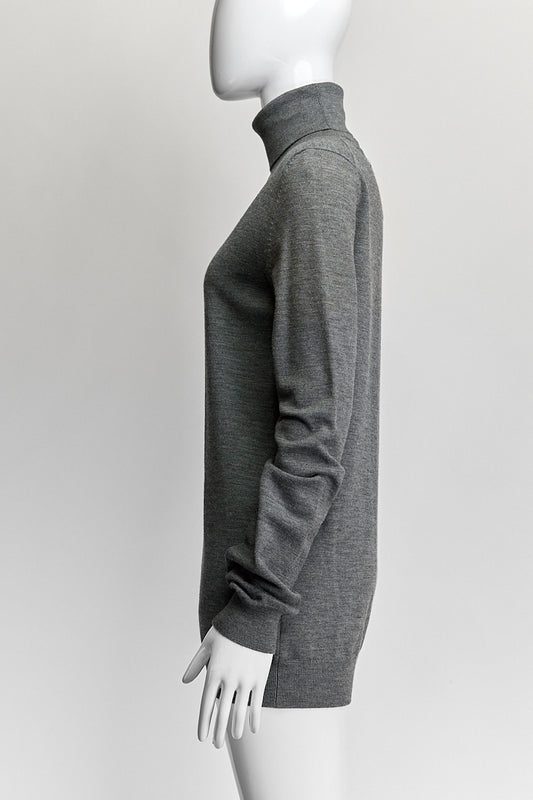 Prada Grey Turtleneck Sweater IT 44