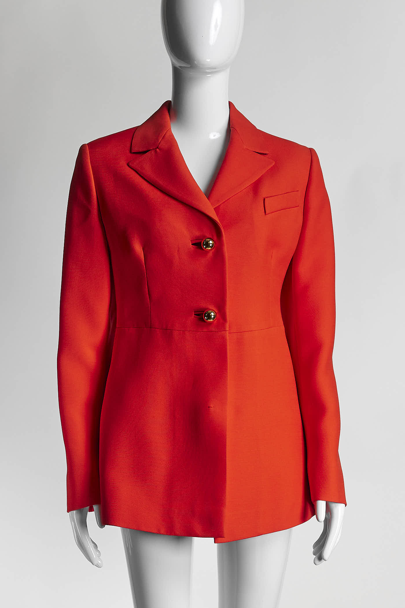 Prada Red Blazer 44