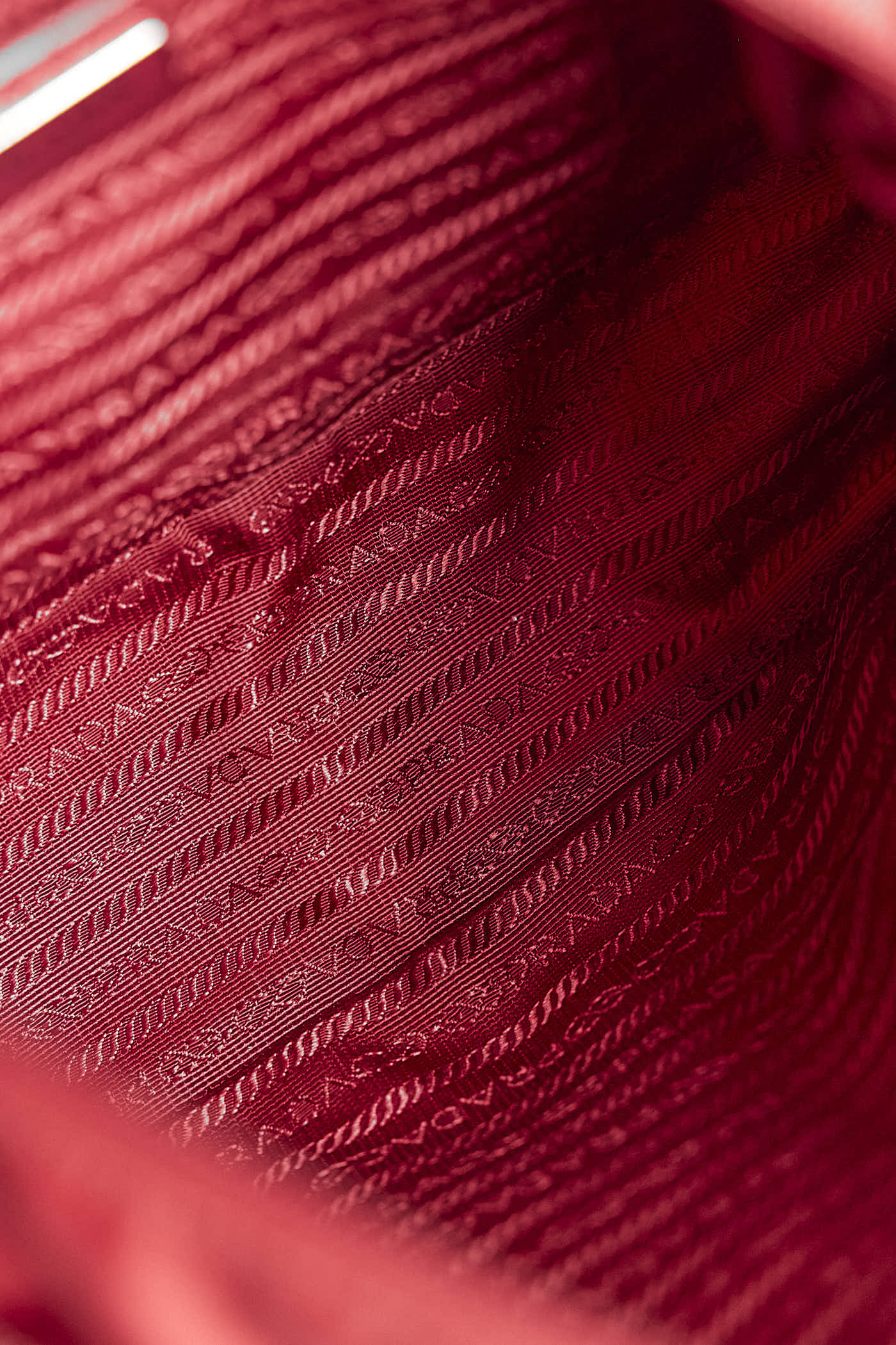 Prada Red Nylon Crossbody Bag