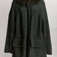 Prada Wool Mohair Fox Fur Knit Jacket IT 44