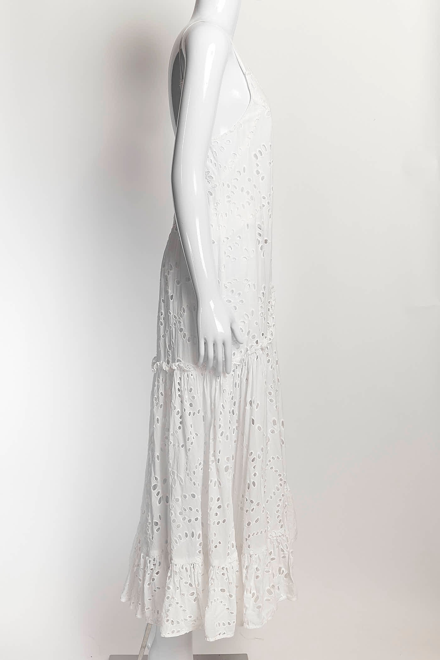 Prose & Poetry White Eyelet Dress XS