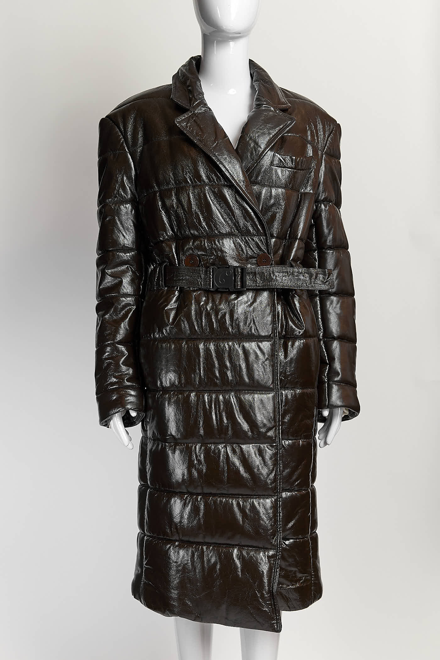 REMAIN Birger Christensen Burgundy Leather Jacket 36