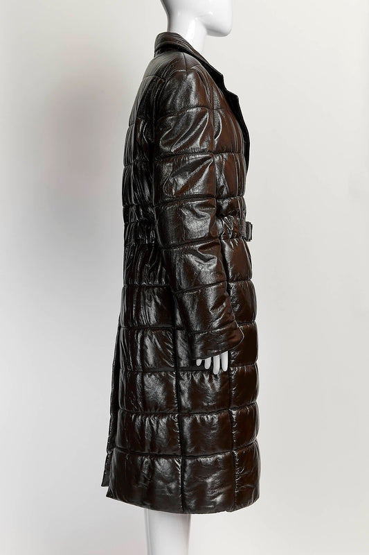 REMAIN Birger Christensen Burgundy Leather Jacket 36