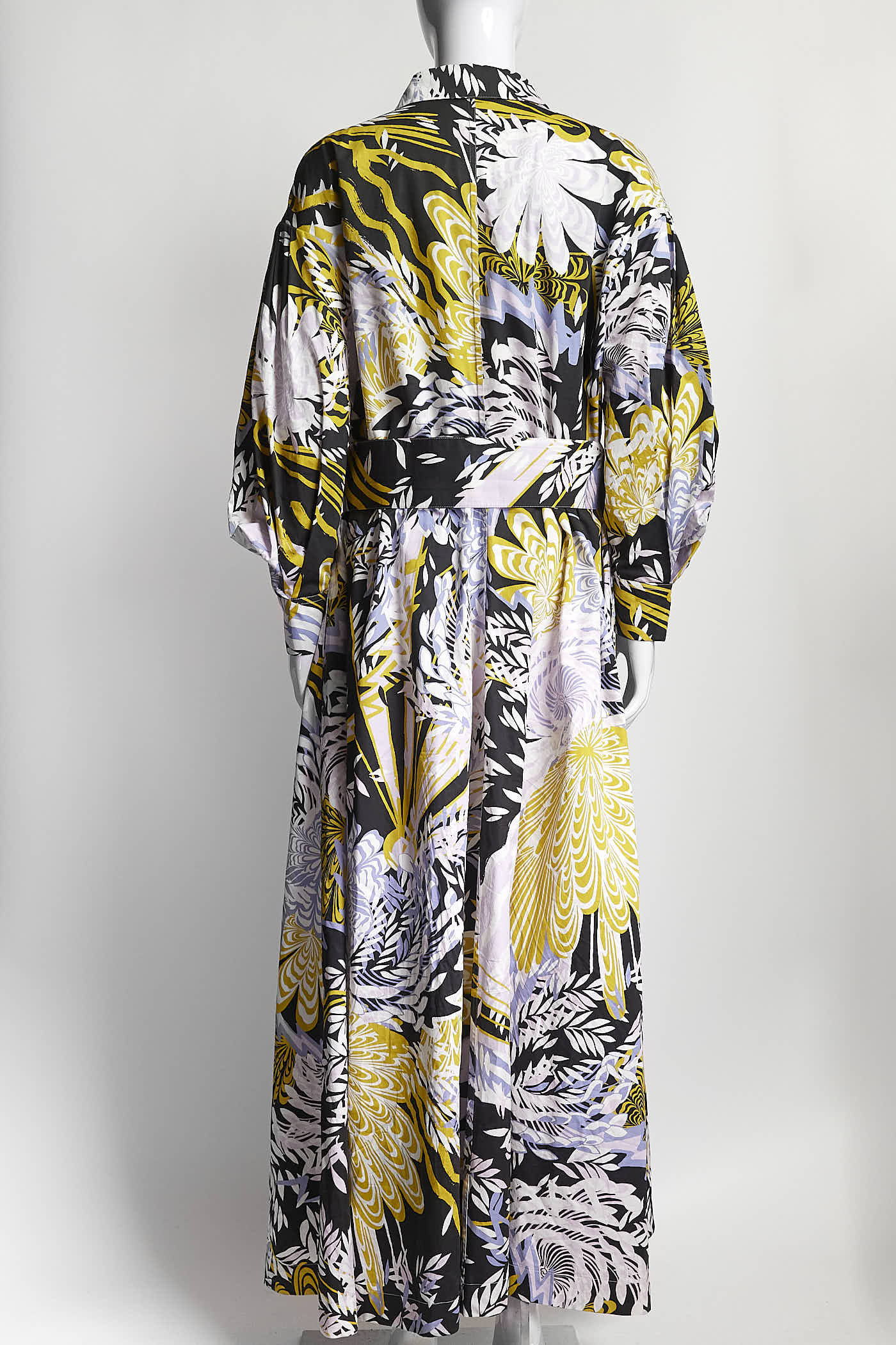 Ralph & Russo Purple Floral Printed Long Dress 46