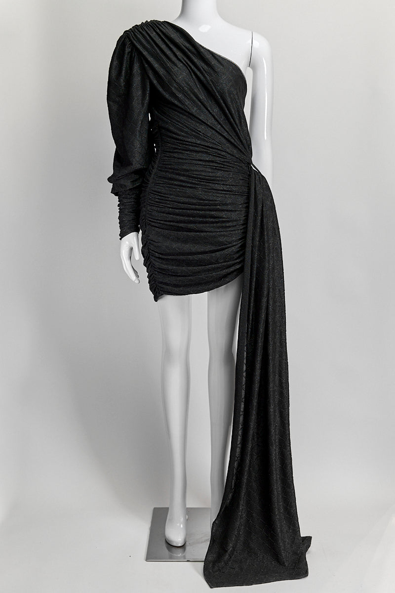 Redemption Black Metallic Dress 42