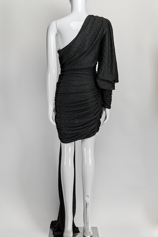 Redemption Black Metallic Dress 42