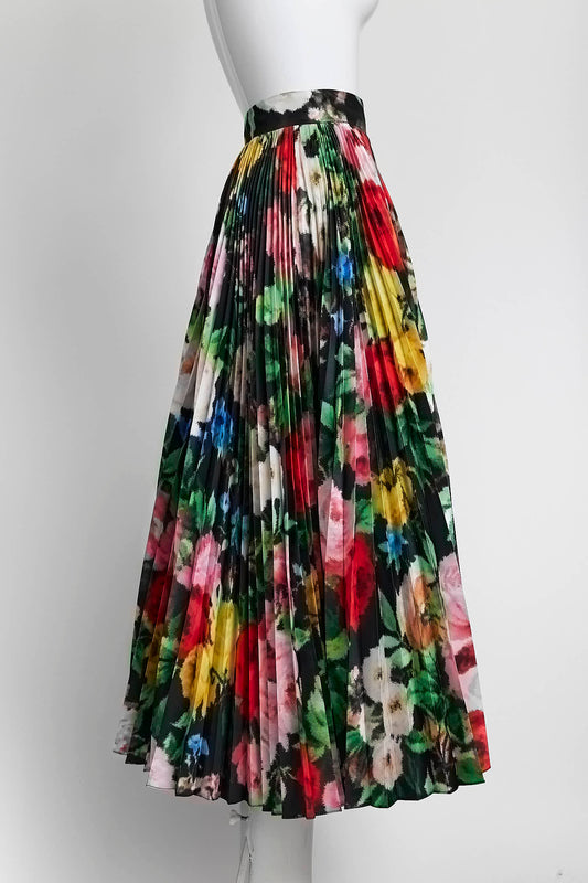 Richard Quinn Floral Print Sikrt 10