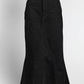 Rick Owen Black Denim Skirt 40