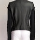 Rick Owens Black Biker Jacket US8