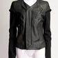 Rick Owens Black Biker Jacket US8