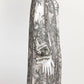 Roberto Cavalli Chiffon White/Grey Tone Paisley Print Shirt Dress 38