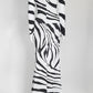 Roberto Cavalli Macro Zebra Print Maxi Dress IT 42