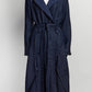 Roland Mouret Navy Trench Coat IT40