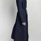 Roland Mouret Navy Trench Coat IT40