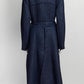 Roland Mouret Navy Trench Coat IT40