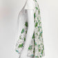 Sacai White Top with Floral Printed 3