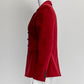 Saint Laurent Red Velvet Blazer 40