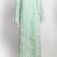 Self-Portrait Green Embellished Longsleeve Dress 2