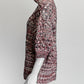 Self-Portrait Red Multicolor Turtleneck Sweater L