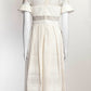 Self-Portrait White Lace Dress US4