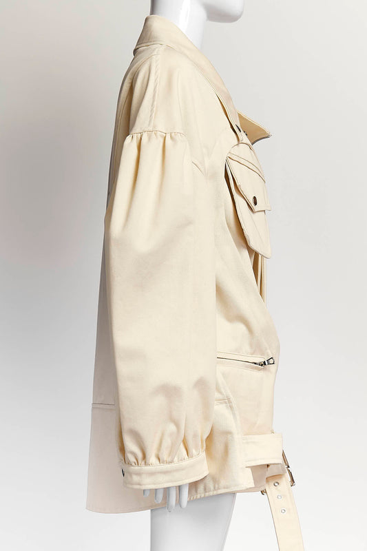Simone Rocha Light Beige Jacket UK8