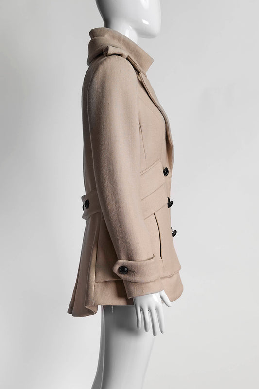 Smythe Beige Wool Jacket 8