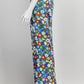 Smythe Blue Floral Pant US14