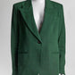 Smythe Dark Green Linen Blazer S