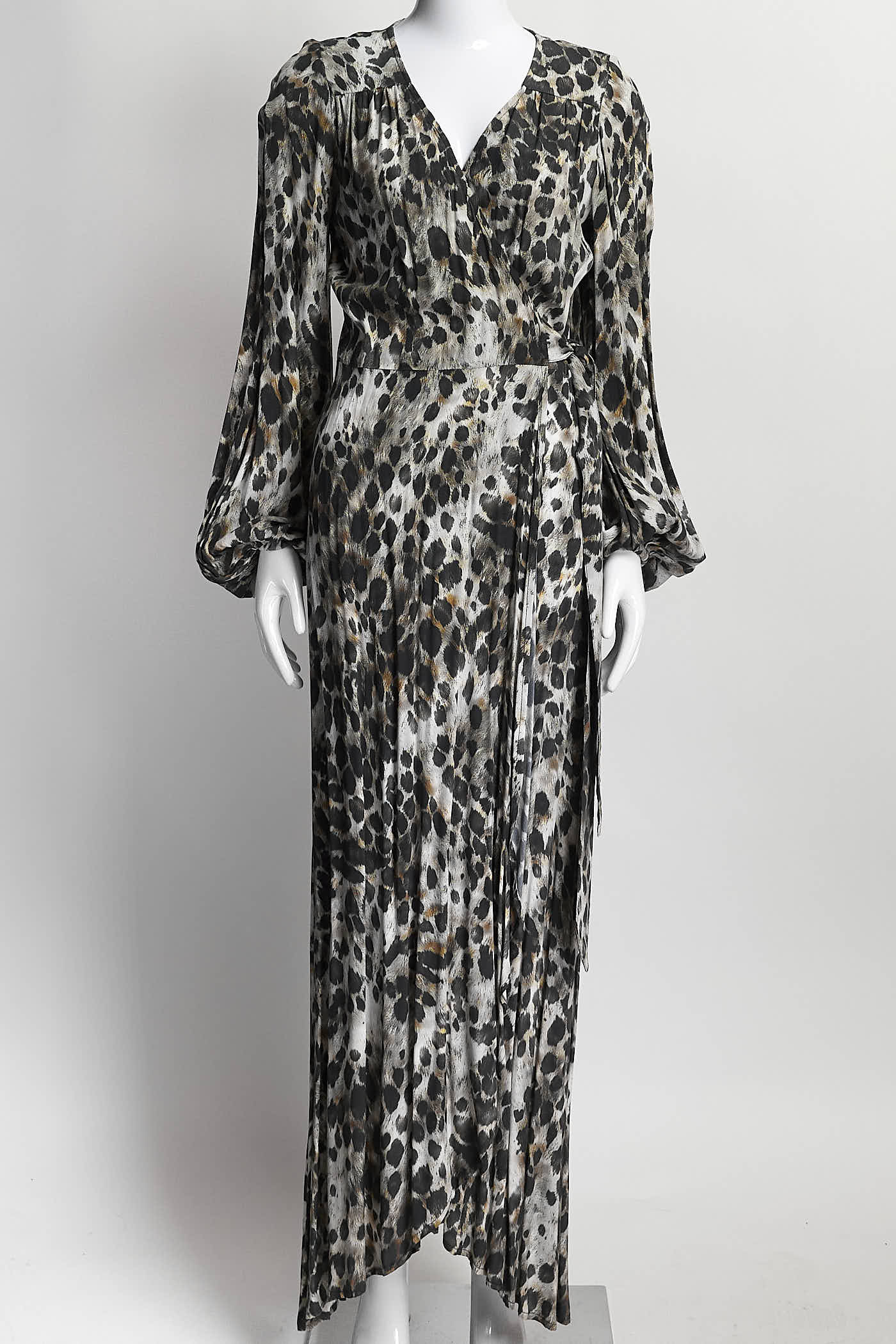 Smythe Leopard Print Dress S