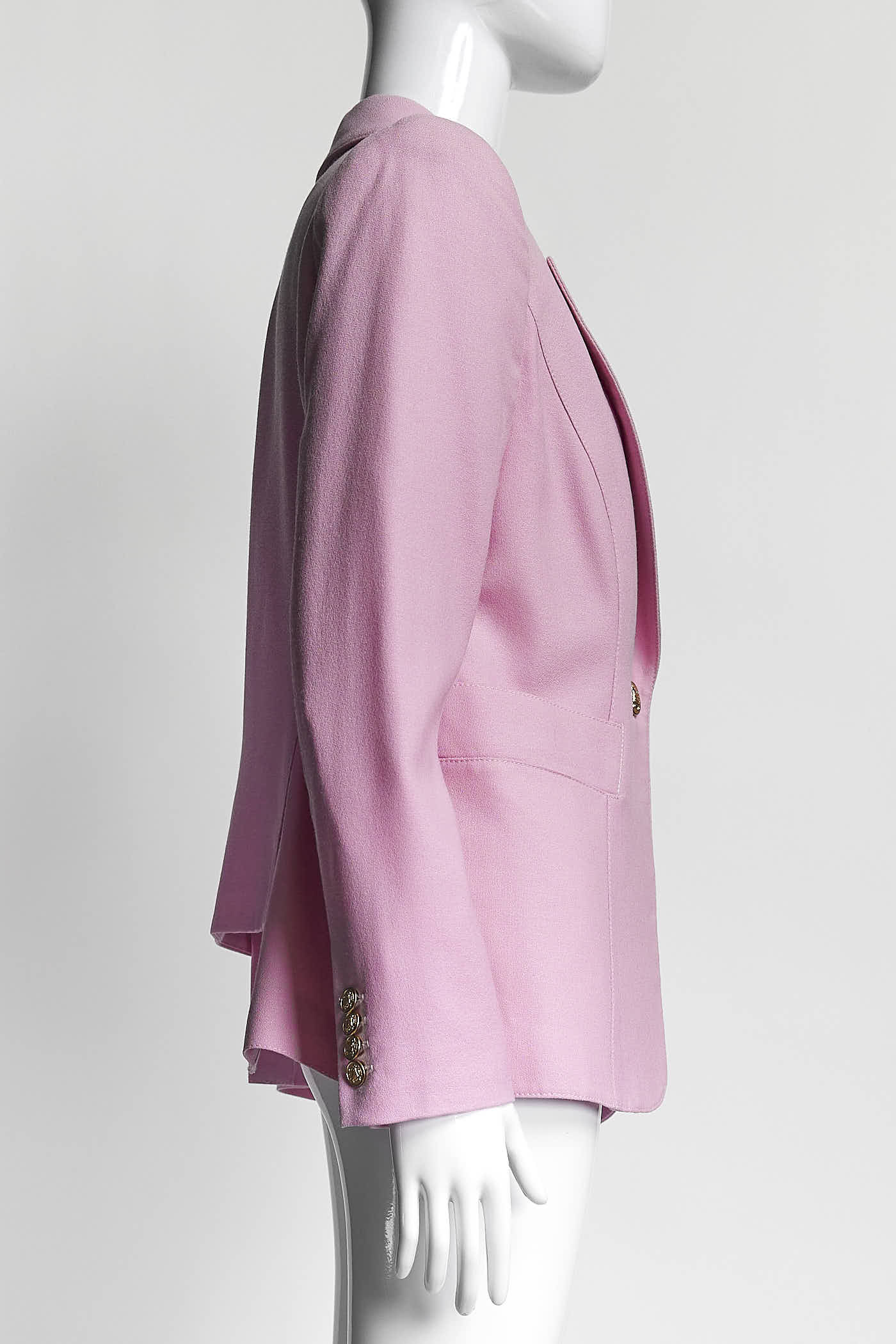 Smythe Wool Pink Blazer 10