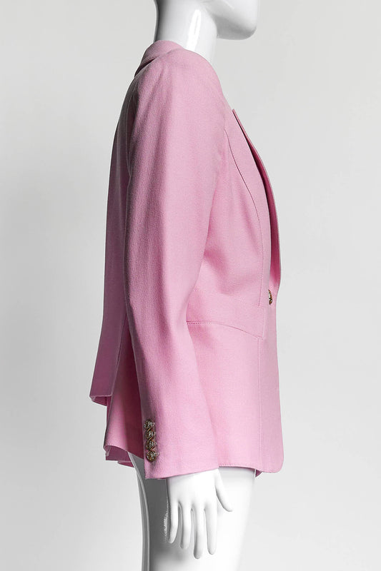 Smythe Wool Pink Blazer 10