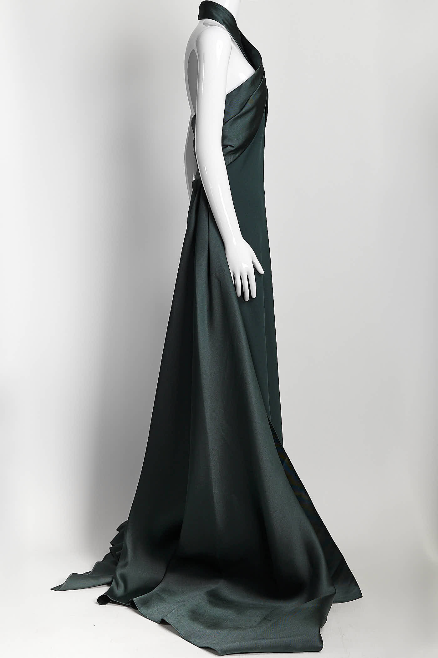 Solace London Green Gown 16