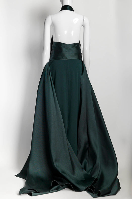 Solace London Green Gown 16