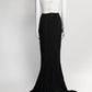 Stella McCartney Black White Long Gown 42