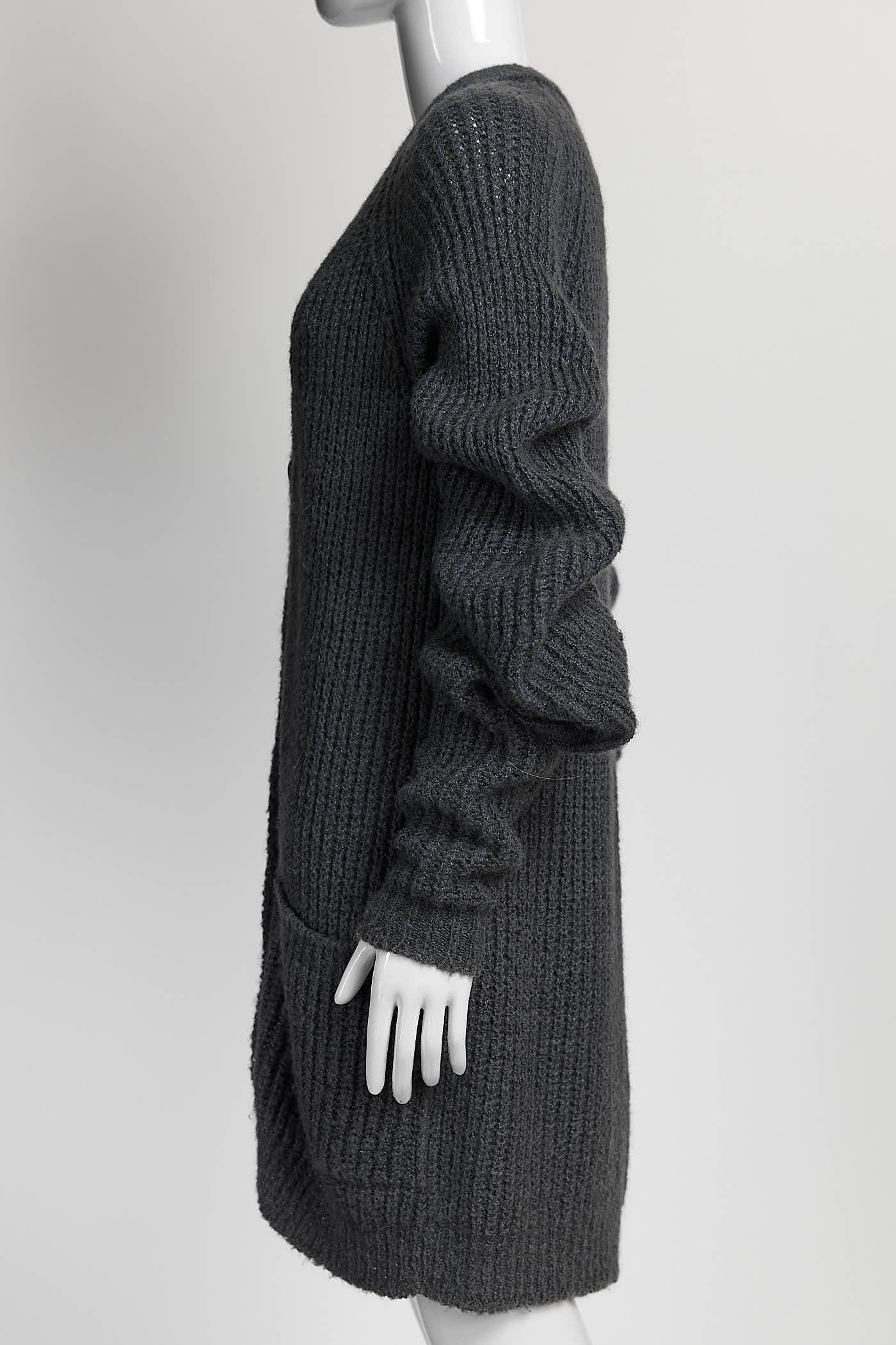 Stella McCartney Grey Long Cardigan 40