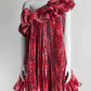 Stella McCartney Pleated Asymetrical Dress 38