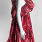 Stella McCartney Pleated Asymetrical Dress 38