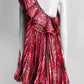 Stella McCartney Pleated Asymetrical Dress 38
