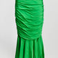 Stella McCartney Ruched Skirt in Bright Green 42