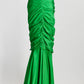 Stella McCartney Ruched Skirt in Bright Green 42